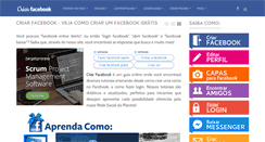 Desktop Screenshot of criarfacebook.com